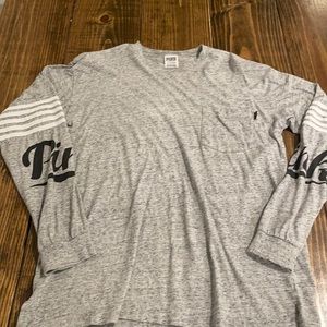 Long sleeve Victoria secret pink tee